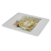 Bunny Rabbits: Blackberry Picking (Beatrix Potter) Snijplank (Hoek)