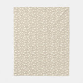 Bunny Rabbits Bonanza - patroon. Fleece Deken (Voorkant)