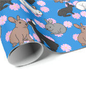 Bunny Rabbits Cadeaupapier (Rol Hoek)