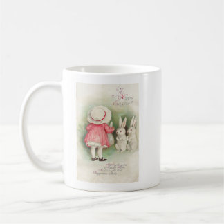 Bunny Rabbits Easter Greeting Koffiemok