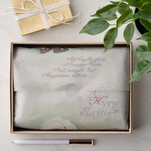 Bunny Rabbits Easter Greeting Tissuepapier (Geschenk)