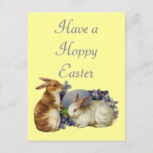  Bunny Rabbits Feestdagenkaart