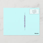 Bunny Rabbits in Fantasyland: A Hare Tale Briefkaart (Achterkant)