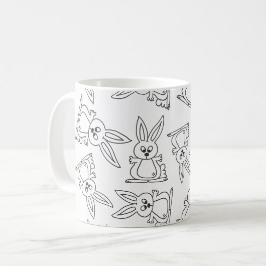 Bunny Rabbits Koffiemok (Voorkant links)