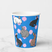 Bunny Rabbits Papieren Bekers (Voorkant)