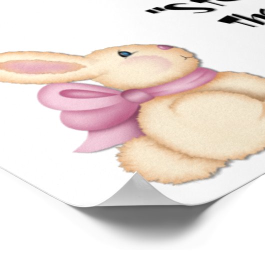 Bunny Rabbits Wiggle Print (Hoek)