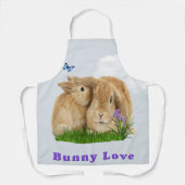 Bunny rabbitt schort (Voorkant)