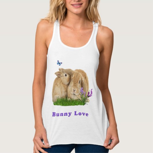 Bunny rabbitt tanktop (Voorkant)
