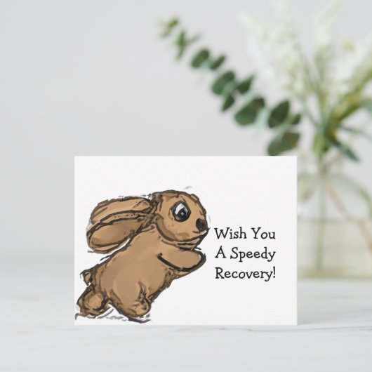 Bunny Recovery Kaart (Staand voorkant)