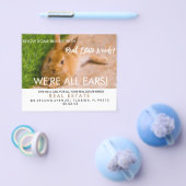bunny referrals onroerend goed easter flyer (Enkel)