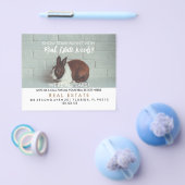 bunny referrals onroerend goed easter flyer (Enkel)