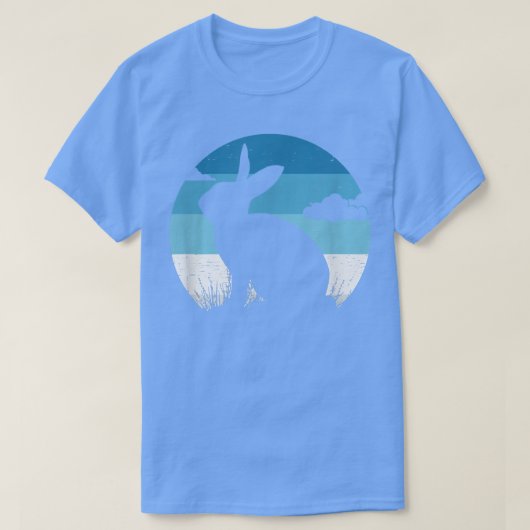 Bunny Retro T-shirt (Design voorkant)