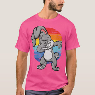 Bunny Retro Vintage 60s 70s Sunset Rabbit Animal T-shirt