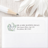 Bunny Return Address Envelope Labels (Insitu)