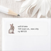 Bunny Return Address Labels (Insitu)