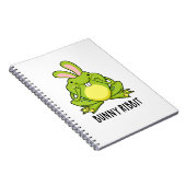 Bunny Ribbit Grappige Konijn Kikker Pun Notitieboek (Rechterzijde)