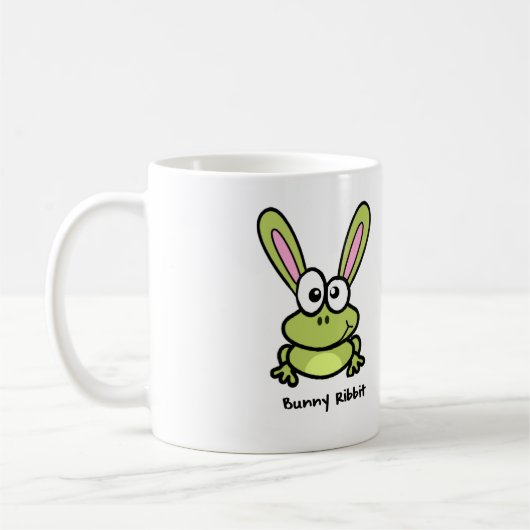Bunny Ribbit - Konijnkikker Koffiemok (Links)