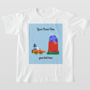 Bunny Riding Carrot Car #4 T-Shirt