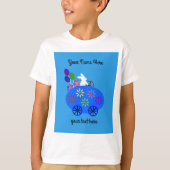 Bunny Riding Egg Car #2 T-Shirt (Voorkant)