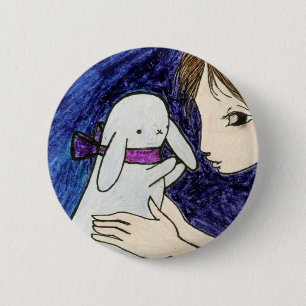 Bunny Ronde Button 5,7 Cm