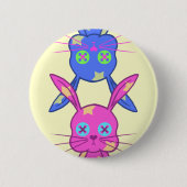 Bunny Ronde Button 5,7 Cm (Voorkant)