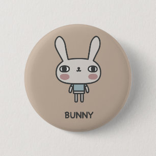 Bunny Ronde Button 5,7 Cm