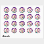 Bunny Ronde Sticker (Vel)