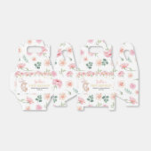 Bunny Roze Ballon Verjaardagsfeestje Favor Box Bedankdoosjes (Uitgevouwen)