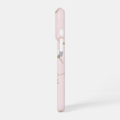 Bunny Rozen Floral iPhone Hoesje (Linkerkant)