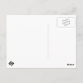 Bunny Sage Chevron Duo Briefkaart (Achterkant)