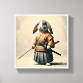 Bunny Samurai Canvas Afdruk (Voorkant)