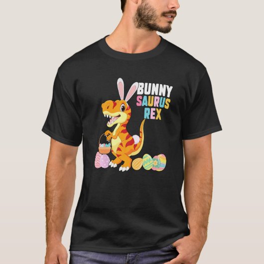 Bunny Saurus Rex Pasen T-shirt (Voorkant)