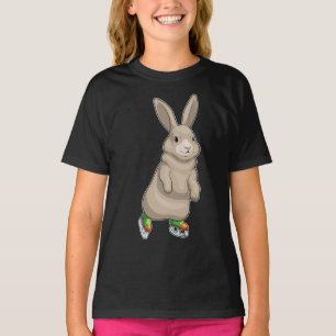 Bunny schaatsen Ice schaatsen T-shirt