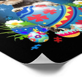 Bunny Schnauzer met oegkorf Sneller Hunt Poster (Hoek)