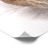 Bunny Seeking Shelter Poster (Hoek)