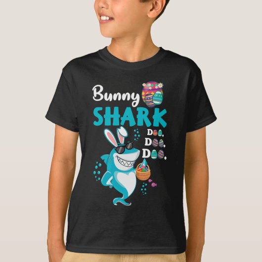 Bunny Shark Easter Shark T-shirt (Voorkant)