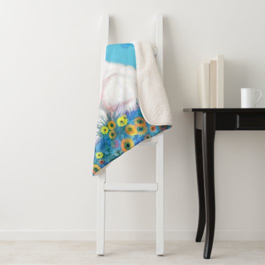 Bunny Sherpa Deken - Knuffel (In situ)