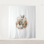 Bunny Shirt Country Pumpkin Wandkleed (Voorkant)