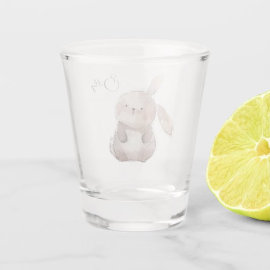 Bunny Shot Glas (Achterkant)