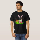 Bunny Siamese Cat Funny Easter Siamese Cat Lover G T-shirt (Voorkant volledig)