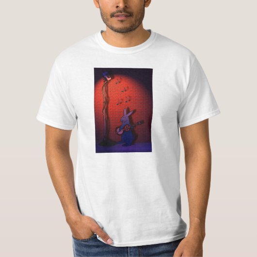 BUNNY SINGS THE BLUES T-SHIRT (Voorkant)