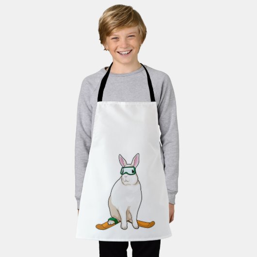 Bunny Skier Ski Schort (Gedragen)