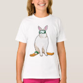Bunny Skier Ski T-shirt (Voorkant)