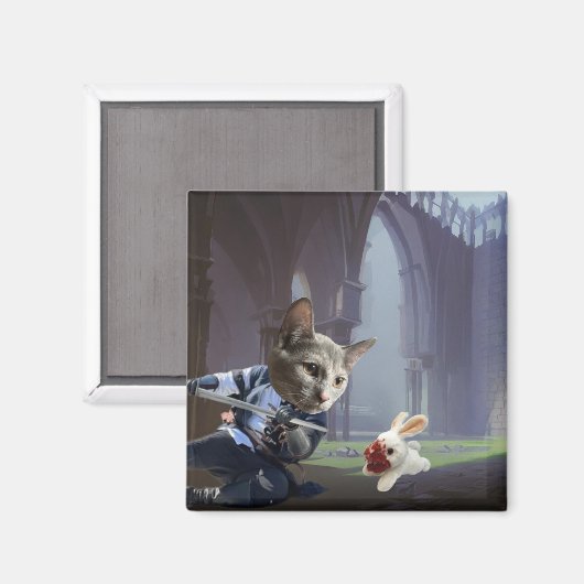 Bunny Slayer Magneet (Voorkant / Achterkant)