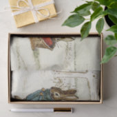 "Bunny Sleigh Ride" van Beatrix Potter Tissuepapier (Geschenk)