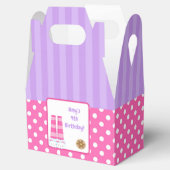 Bunny Slippers Pyjama & Pannenkoeken Verjaardagsfe Bedankdoosjes (Geopend)