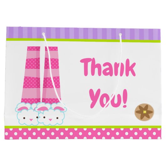 Bunny Slippers Pyjama & Pannenkoeken Verjaardagsfe Groot Cadeauzakje (Achterkant)