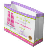 Bunny Slippers Pyjama & Pannenkoeken Verjaardagsfe Groot Cadeauzakje (Voorkant Gekanteld)