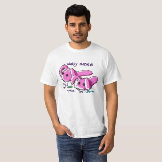 Bunny Slippers T-shirt (Voorkant volledig)