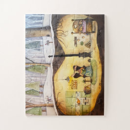 Bunny Sluimernatie 11x14 Puzzle (30 grote stukken) Legpuzzel